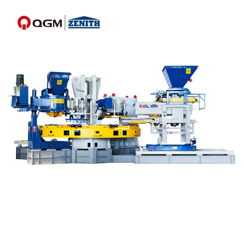 Hvilke råvarer brukes i en betongblokkmaskin?